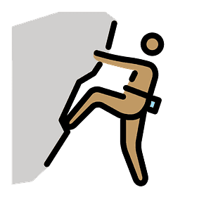 Person climbing