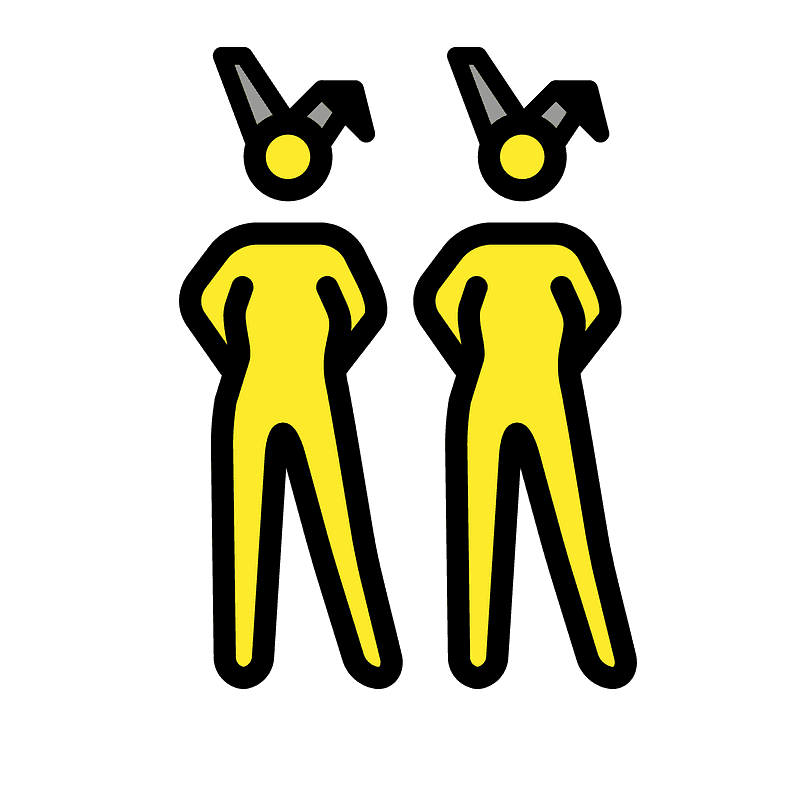 Women with bunny ears