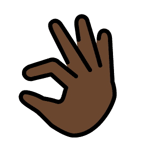 Pinching hand