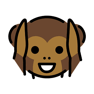 Hear-no-evil monkey