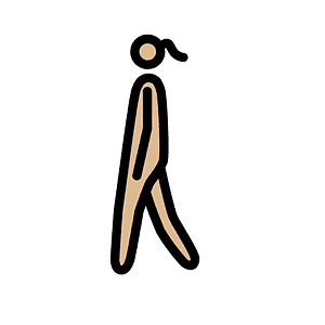 Woman walking