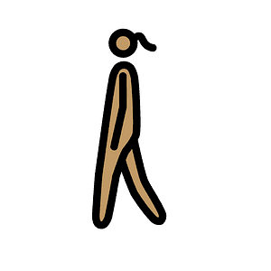 Woman walking