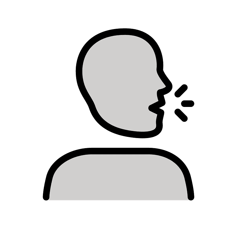 Speaking head