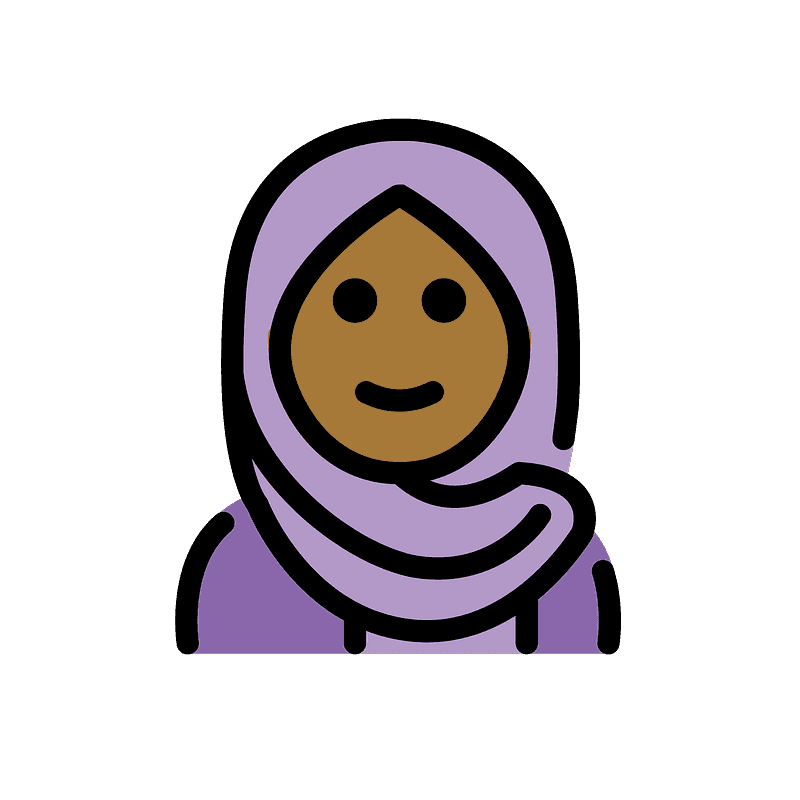 Woman with headscarf