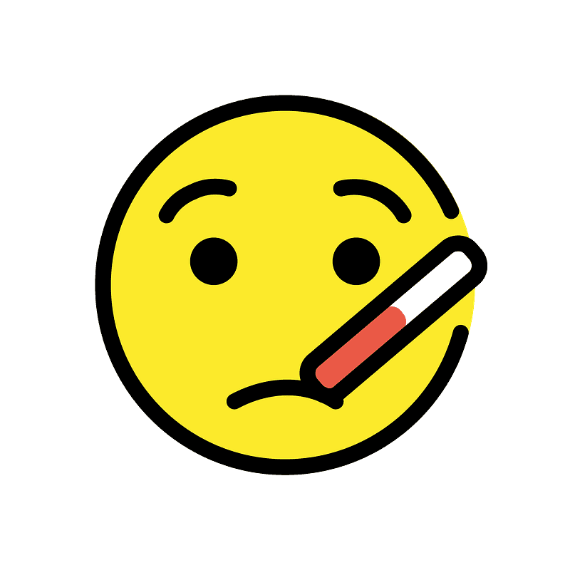 Face with thermometer