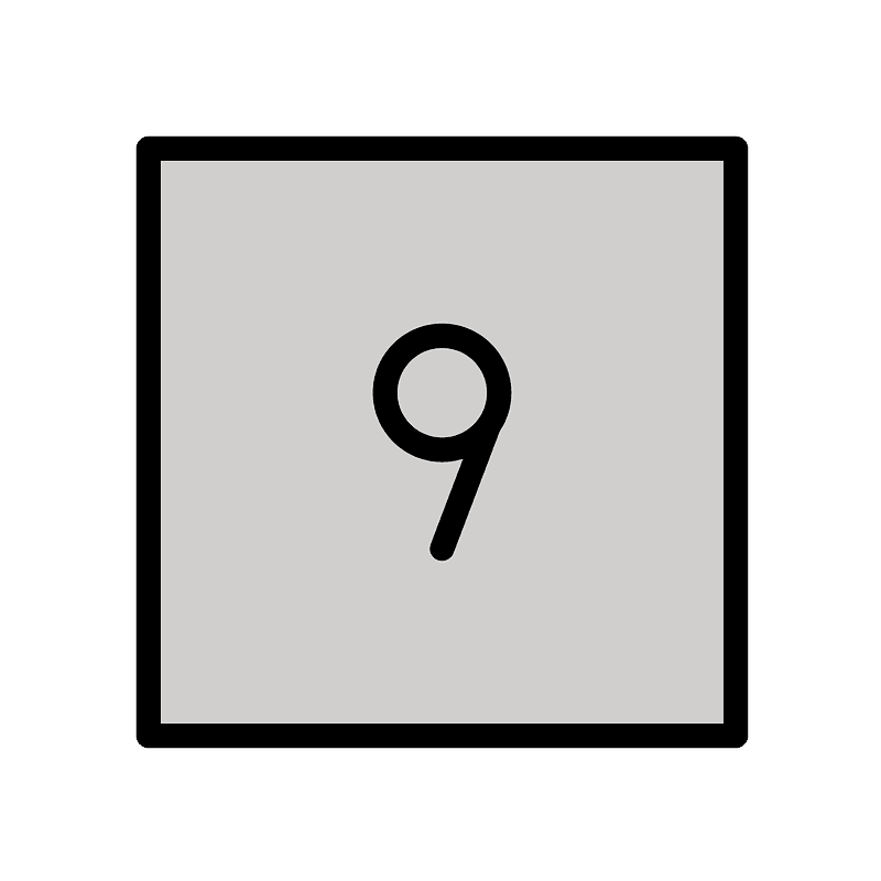 9 키 캡