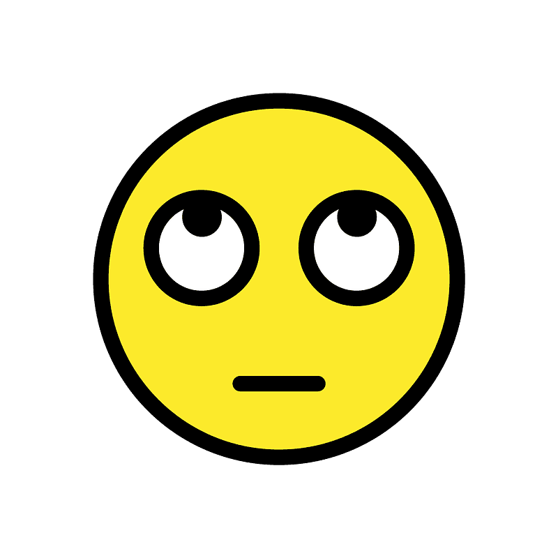 Face with rolling eyes