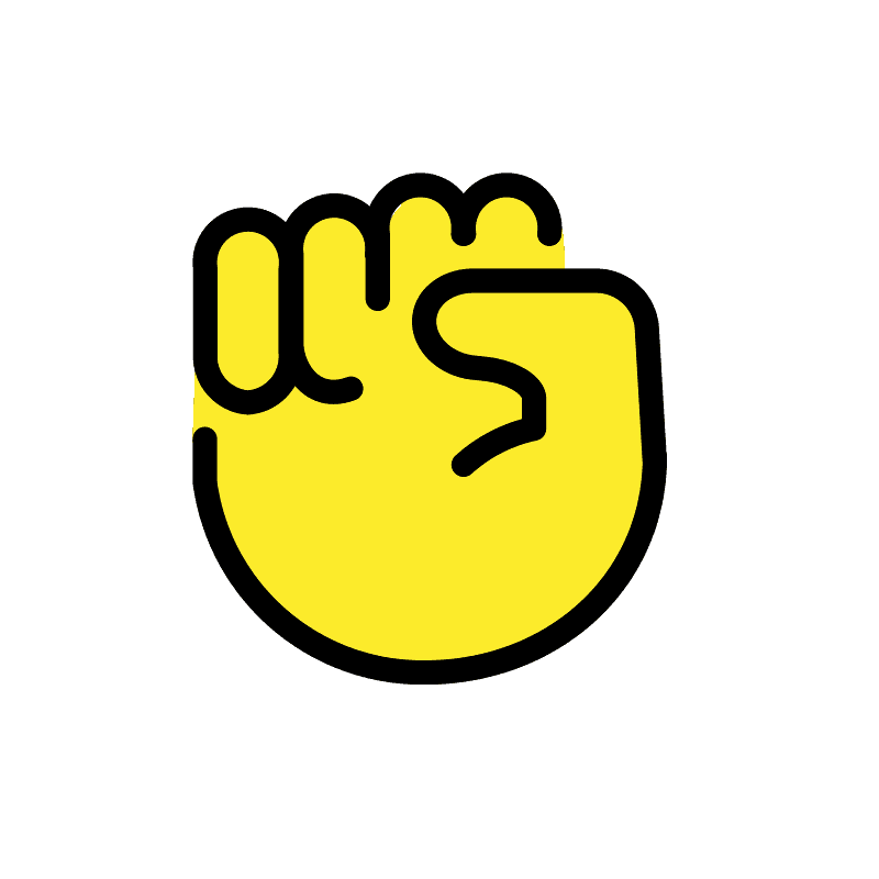 举起拳头