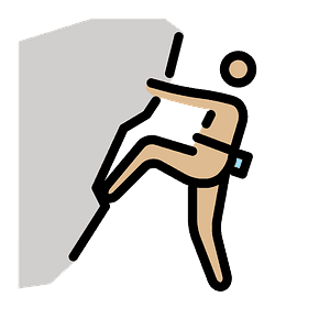 Person climbing