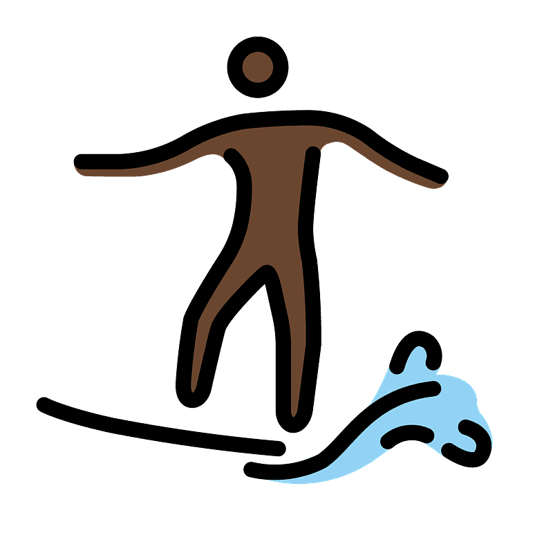 Man surfing