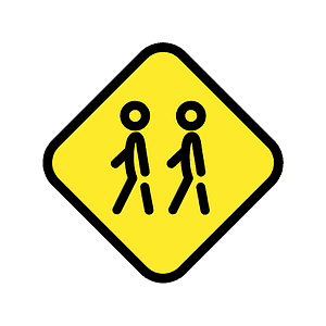 Children crossing