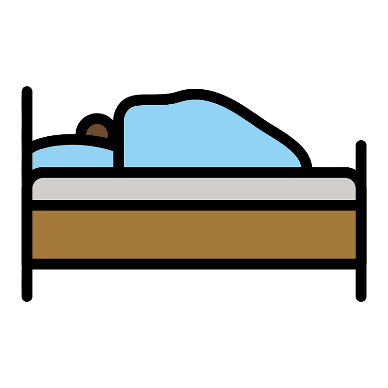 Person in bed