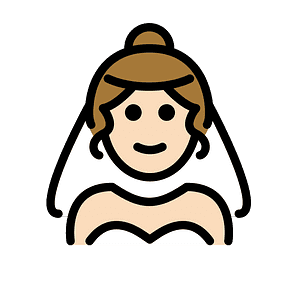 Person with veil