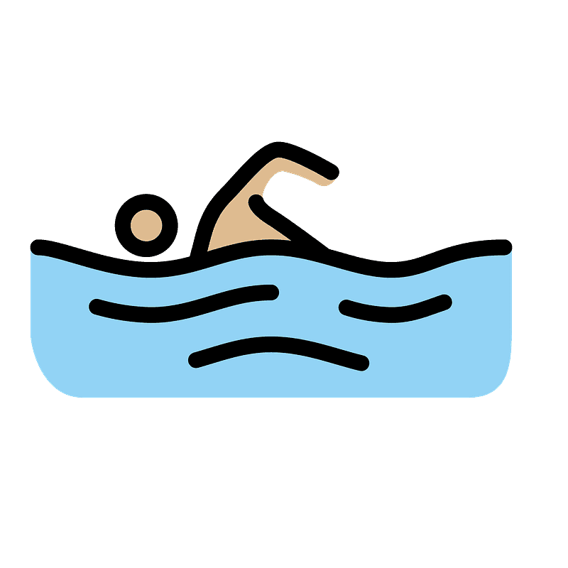 Man swimming