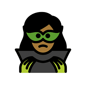 Woman supervillain