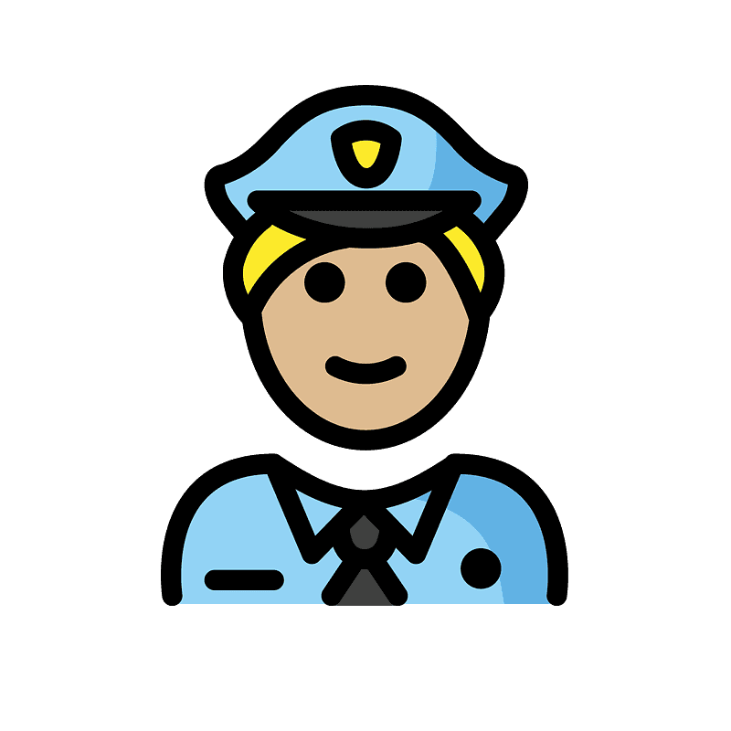 Man police officer