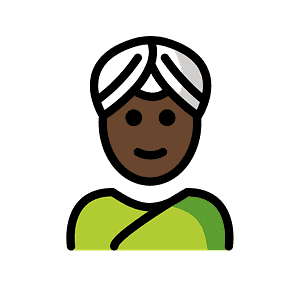 Woman wearing turban