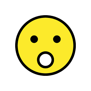 Face with open mouth