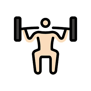 Person lifting weights