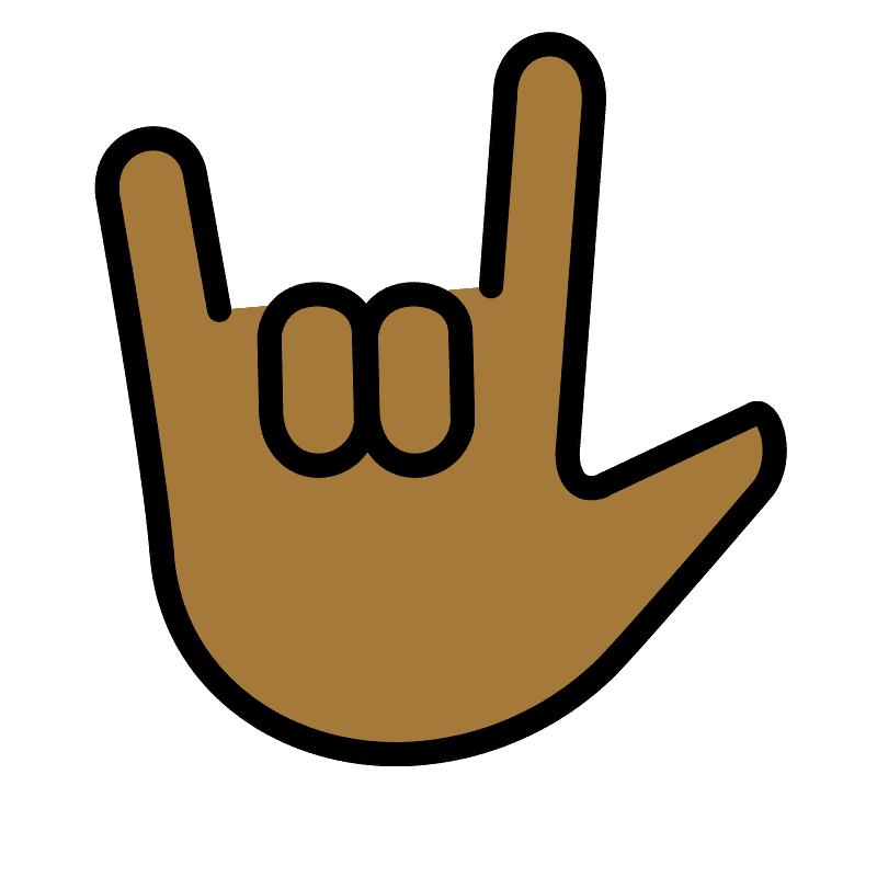 Love-you gesture