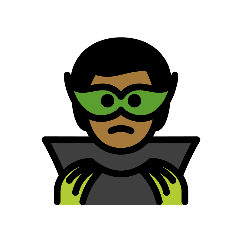 Man supervillain