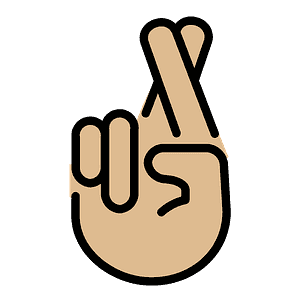 Crossed fingers