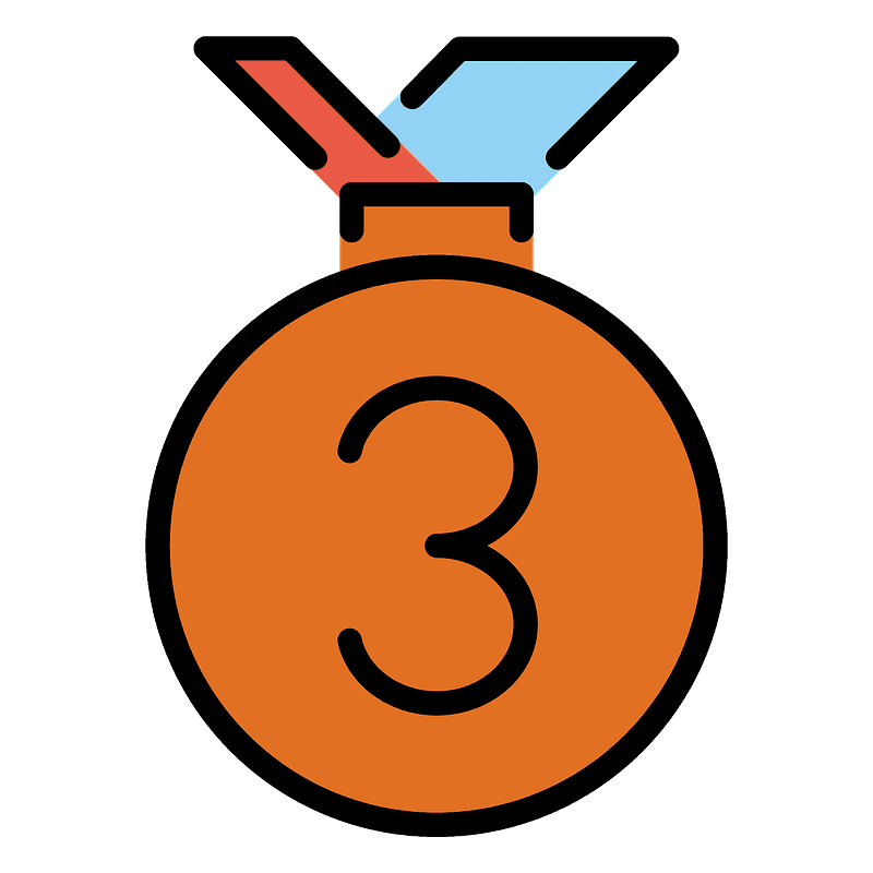 3rd place medal