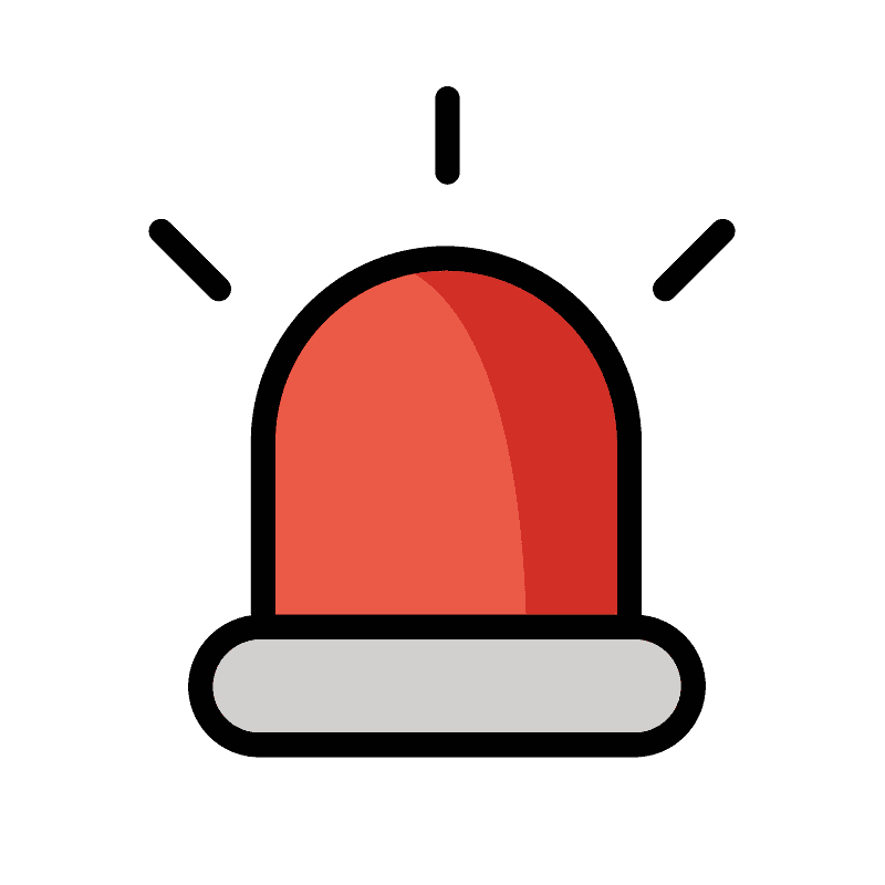 Police car light