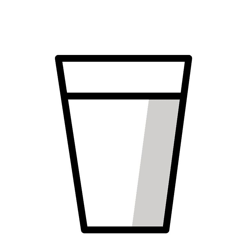 Glass of milk