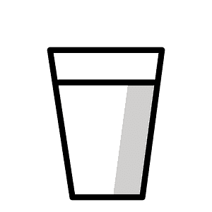Glass of milk