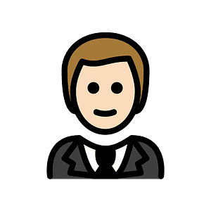 Person in tuxedo