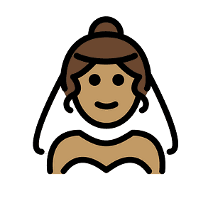 Person with veil