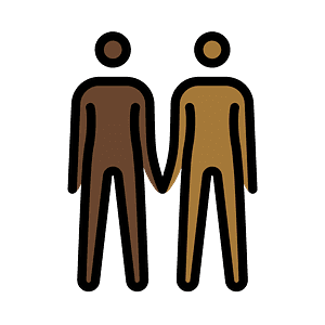 People holding hands