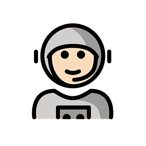 Man astronaut