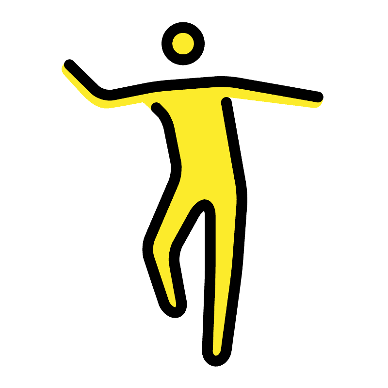 Man dancing