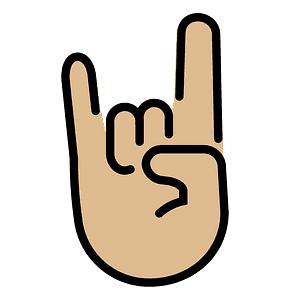 Sign of the horns
