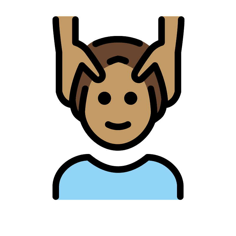 Man getting massage