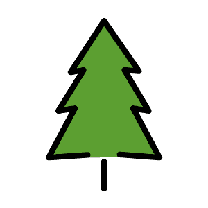 Evergreen tree