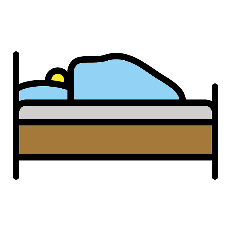 Person in bed