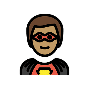 Man superhero