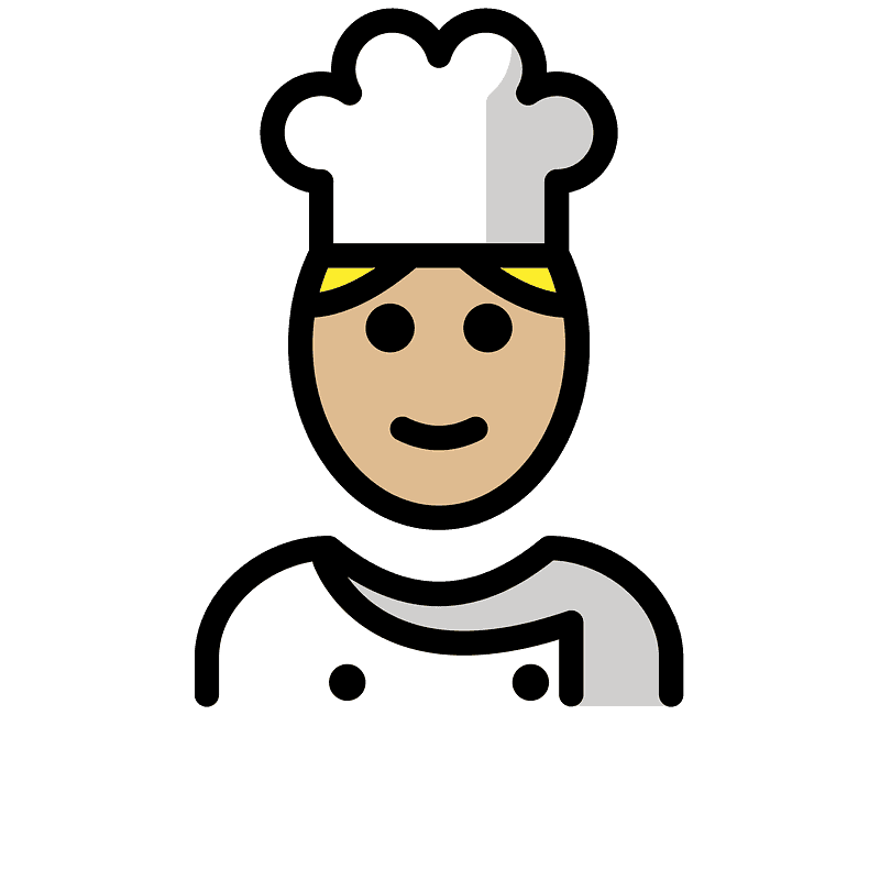 Man cook