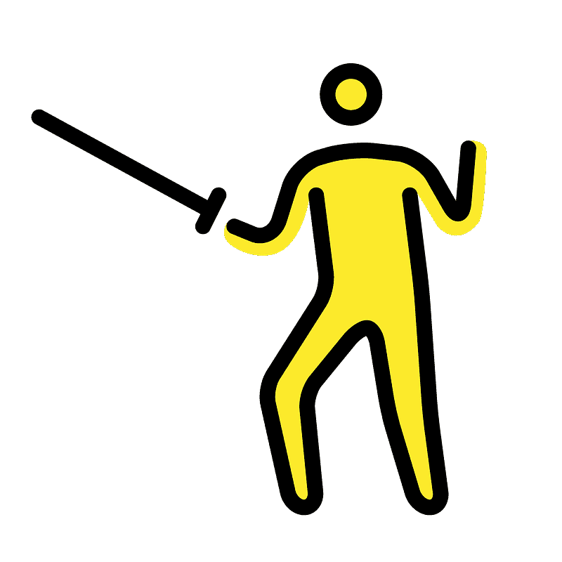Person fencing