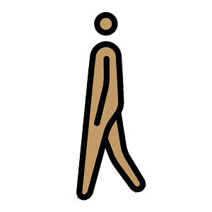 Person walking