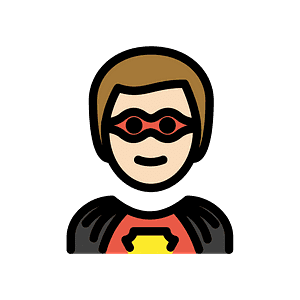 Man superhero