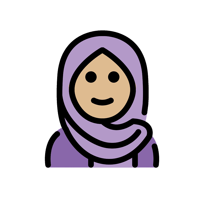 Woman with headscarf