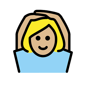 Woman gesturing OK