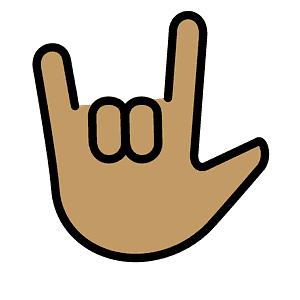 Love-you gesture