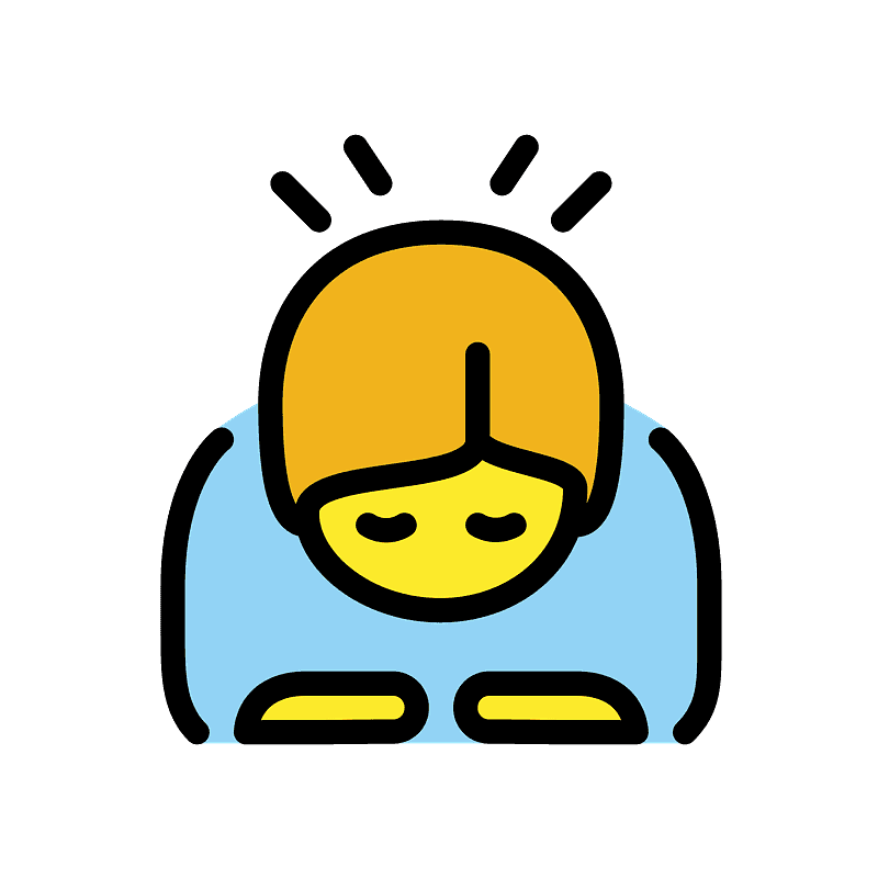 절하는 사람
