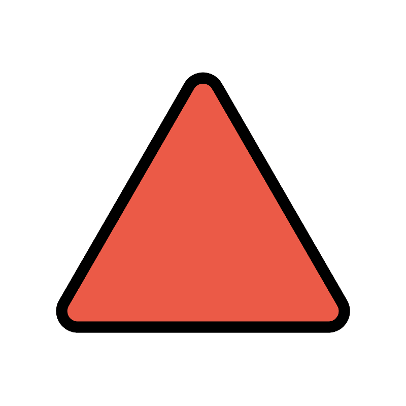 Red triangle pointed up
