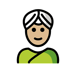 Person wearing turban